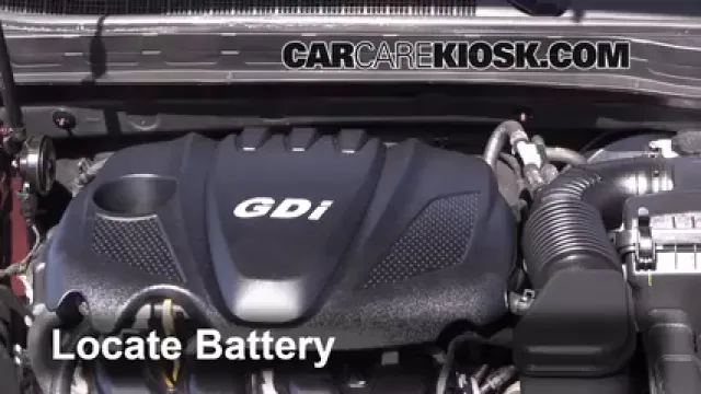 2013 Kia Optima LX 2.4L 4 Cyl. Batterie Changement